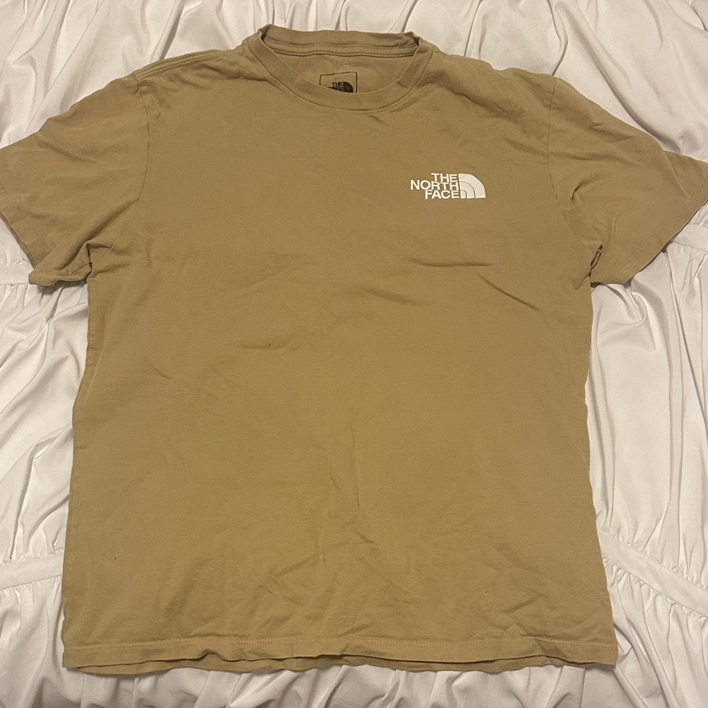 The North Face Beige Short Sleeve Tee